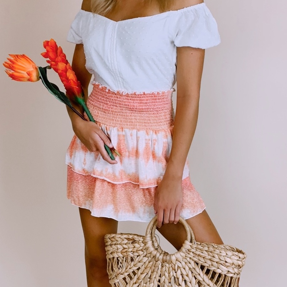 ruffle skirt